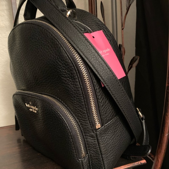 Kate spade medium backpack black pebble leather - Picture 3 of 7